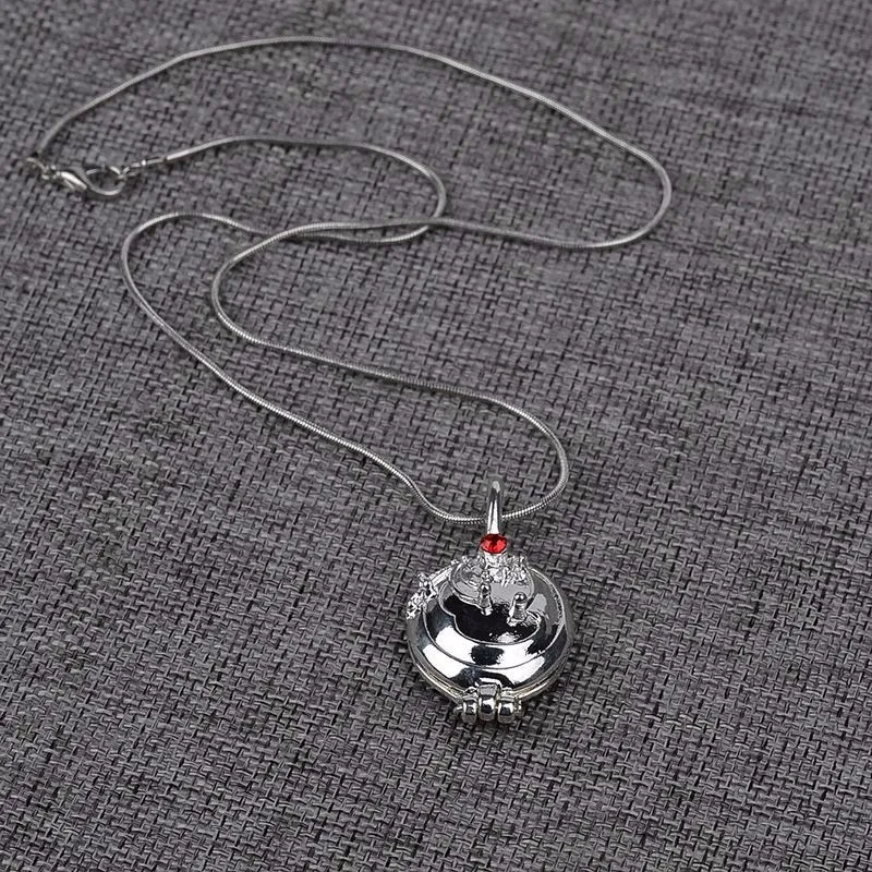 Женский кулон серебряного цвета в виде дневников вампира чокер с Еленой гибером