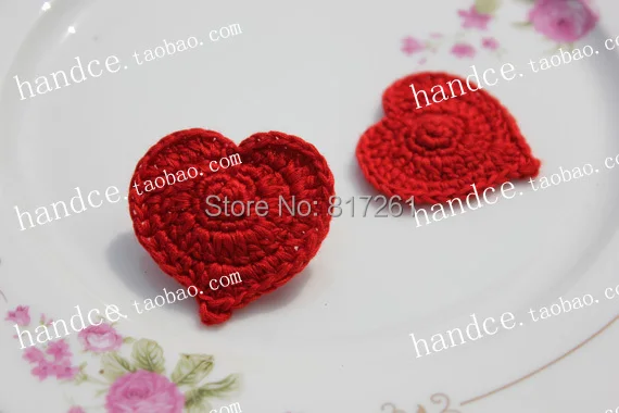 Бесплатная доставка 12 шт./партия Хлопковые вязаные крючком аксессуары для