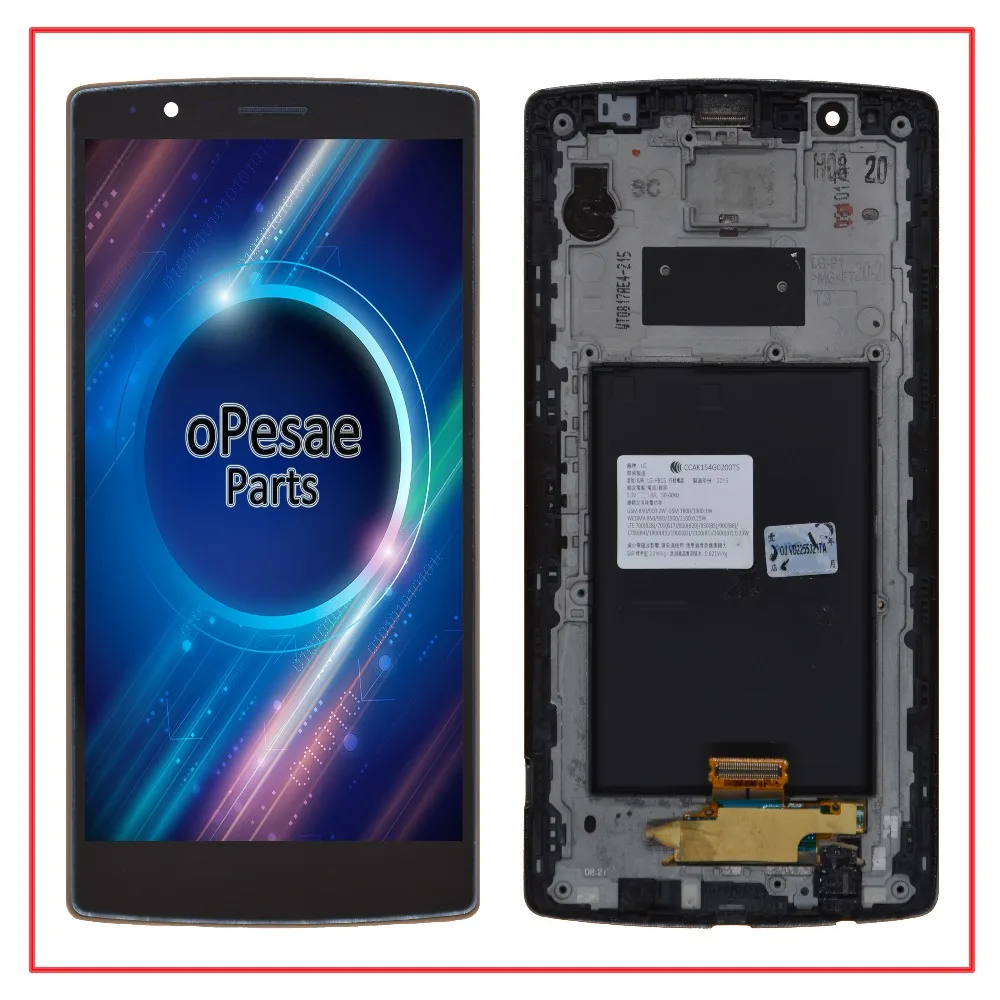 OPesea 5 ''для LG G4 H810 H811 H815 H818 Полный ЖК дисплей панель сенсорный экран дигитайзер