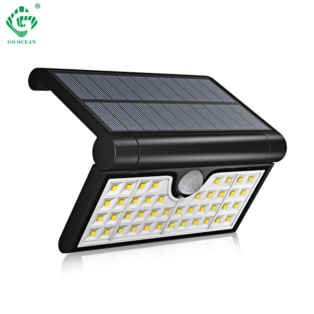 IP65 Наружное солнечное светодиодное освещение для сада уличного двора настенные