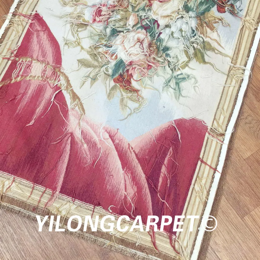 Yilong 2 5 'x 7 4' настенный подвесной 17 вековый гобелен из шерсти ручной работы aubusson