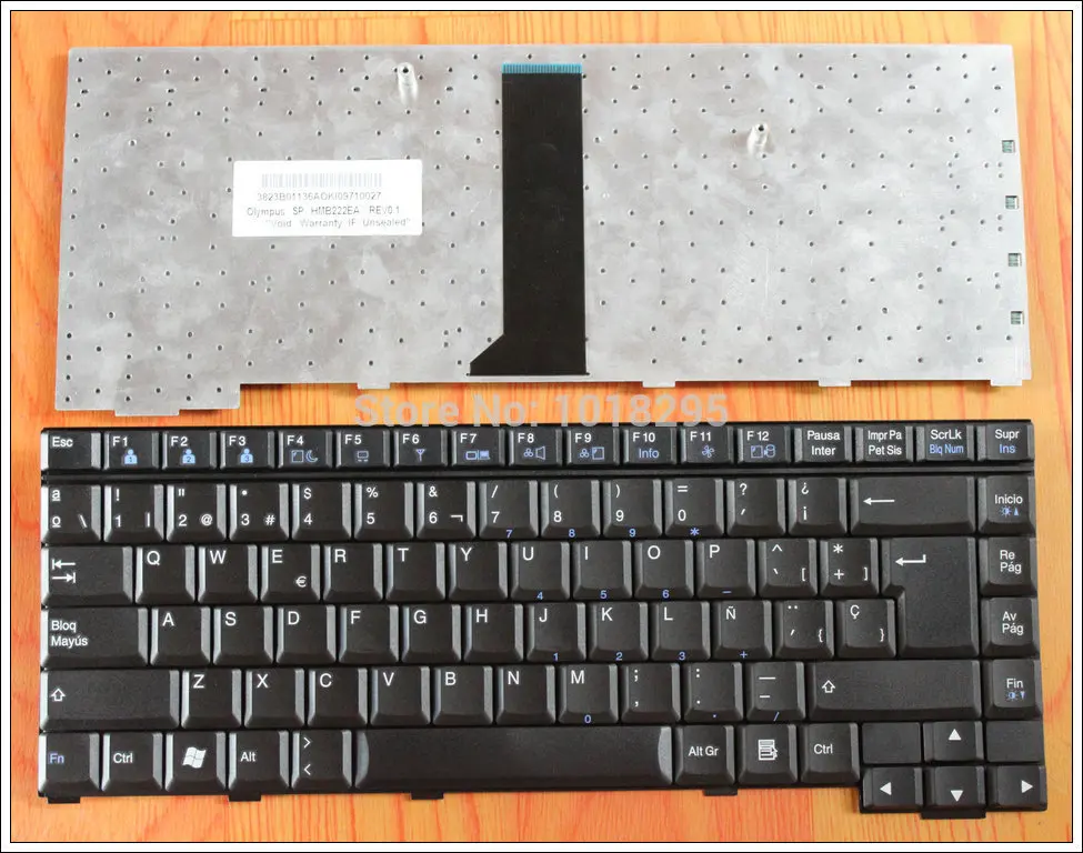 

Клавиатура HMB222EA для ноутбуков LG M1 M2 серии LW40 SP/с испанской раскладкой