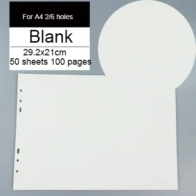 A4 blank Горизонтальная бумага формата А4, альбомная бумага формата А4. Cornell проверить - Цвет: A4 blank