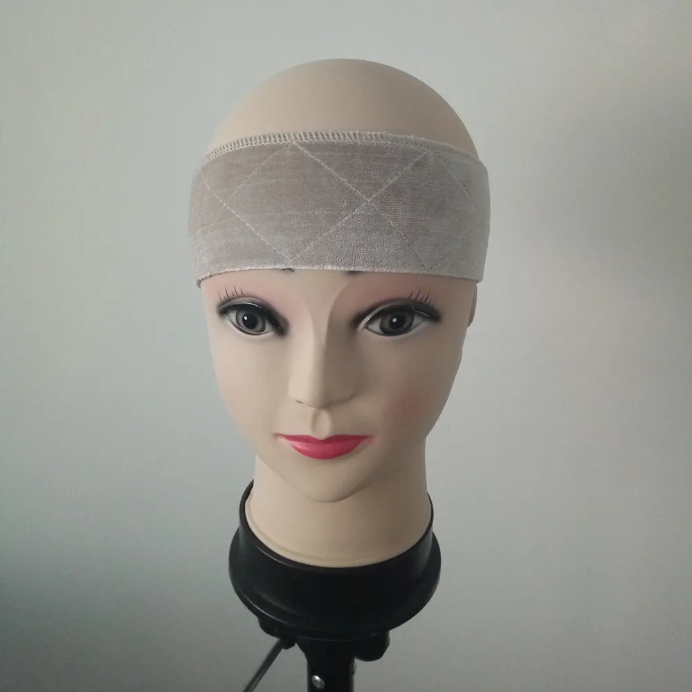 Новый способ шитья парика с мягкой бархатной повязкой на голову черного