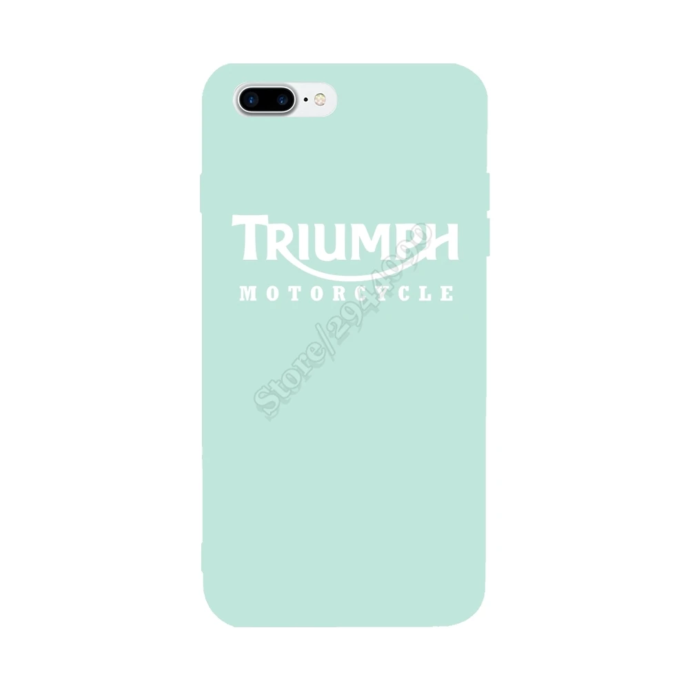 Специальные Triumph классические мотоциклетные для Iphone х чехол антидетонационных