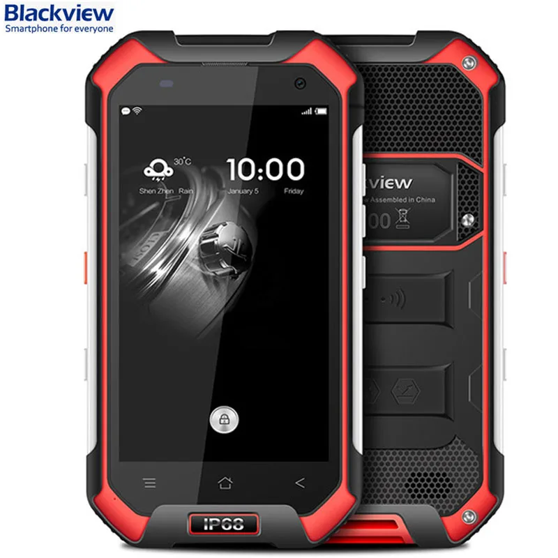 Blackview BV6000 Android 6.0 32 ГБ/3 ГБ IP68 Водонепроницаемый 4.7 дюймов MT6755 Octa core 2.0 ГГц BV6000S 16 ГБ/2