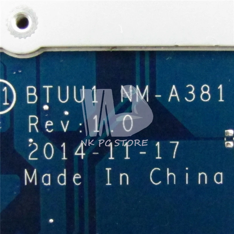 NOKOTION BTUU1 NM-A381 основная плата для lenovo Yoga 3 14 ноутбук материнская плата W8S I7-5500 Процессор DDR3L 940 м 2 Гб GPU