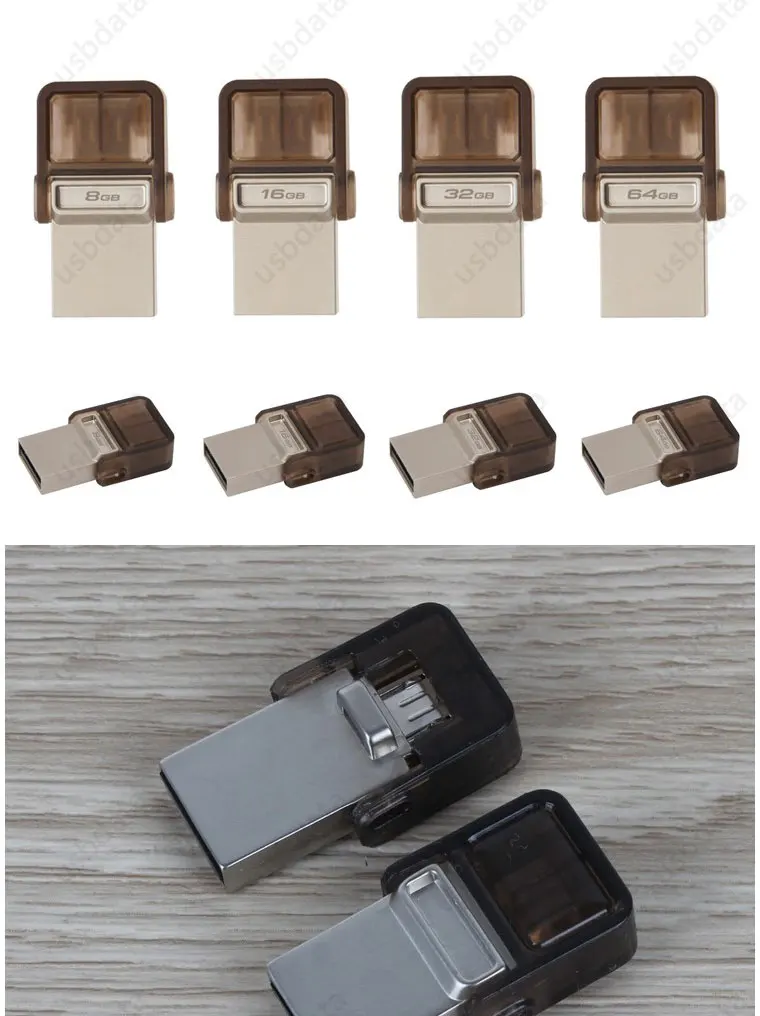 Флеш-накопитель Otg Usb флеш-накопитель 16 ГБ флеш-накопители 32 ГБ Micro VPendrive смартфон Micro Usb Otg флеш-накопитель 64 Гб 128 ГБ 512 Гб 2,0