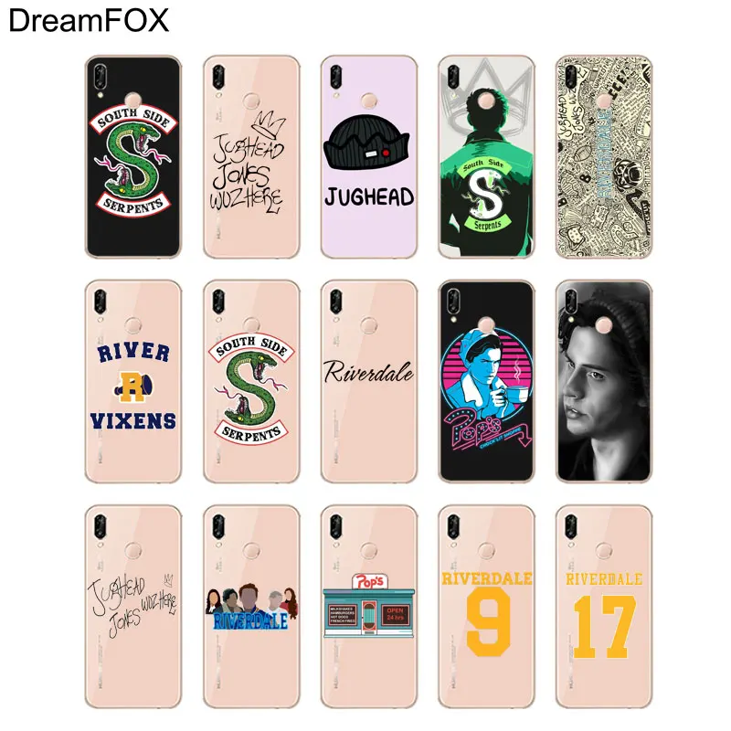 DREAMFOX L601 Riverdale Soft TPU Silicone Case Cover For Huawei Honor 6A 6C 7X 9 10 P20 P30 Lite Pro P Smart 2019 |