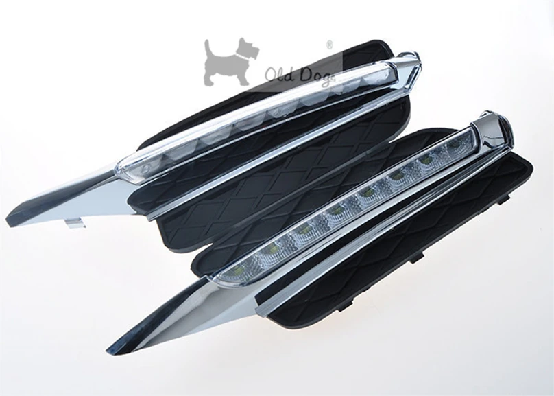2 шт. LED DRL для BMW X5 E70 2007 2008 2009 2010 Габаритные огни дневного света автомобиля