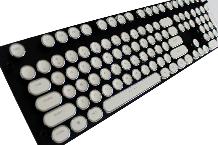 МП 87/108 клавиши из abs круглым Keycap Ретро машинки клавиши стимпанк Dreamer личности клавиши для проводной USB механическая клавиатура