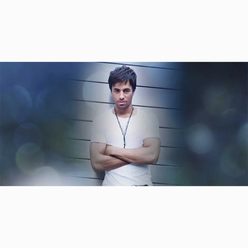 2 Новая микрофибра большого размера Персонализированная Enrique Iglesias пляжное полотенце 70*140 см дорожная Ванна сушильная Спортивная плавающая Ванна тело йога мА - Цвет: 2