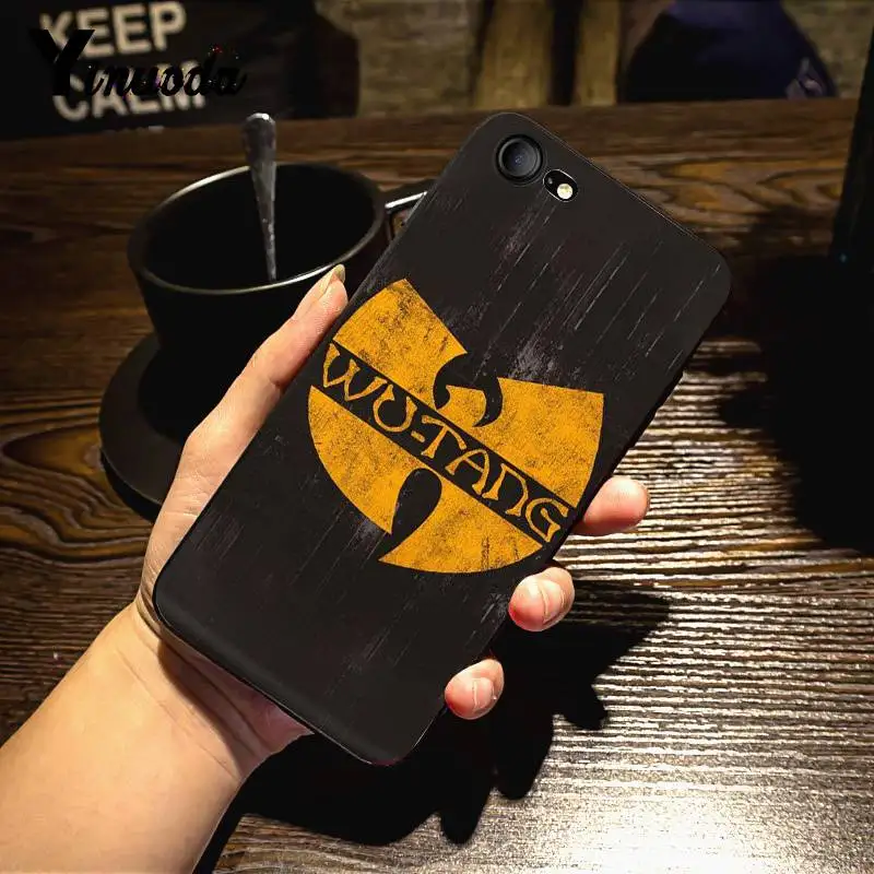1 Yinuoda Wu-Tang Wu Tang Clan ультратонкий мультяшный чехол для телефона для iPhone 7 6 X Чехол 6S 6plus 7 7plus 8 8Plus X 5 5S XS XR XSMAX - Цвет: 1