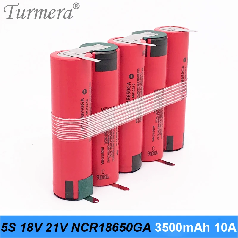 5S 18v 21v батарея 18650 пакет ncr18650ga 3500 мАч сварочная батарея для отвертка инструмент батареи и пылесос по индивидуальному заказу MA27
