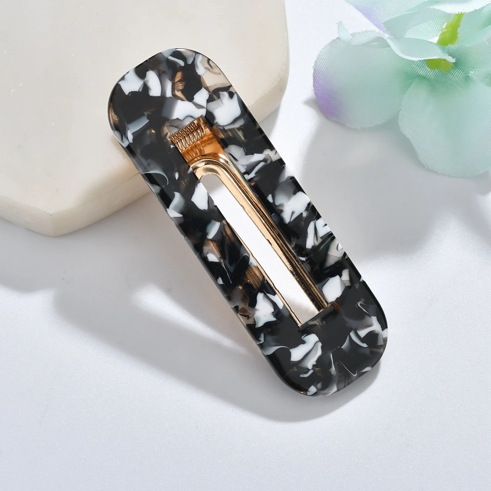 GEREIT/Новинка распродажа 1 шт. Корейская Геометрическая акриловая заколка для