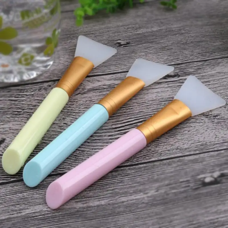 Мягкая силиконовая DIY маска-кисть прочная легкая основа переносная маска-щетка безопасный Макияж Мягкий силикон