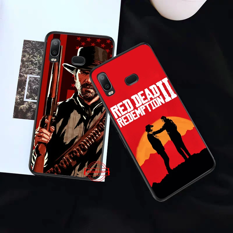 WEBBEDEPP Горячая Red Dead Redemption 2 Силиконовый чехол для Samsung A3 A5 2016 2017 A6 плюс 2018 A7 A8 A9 A10 A30 A40