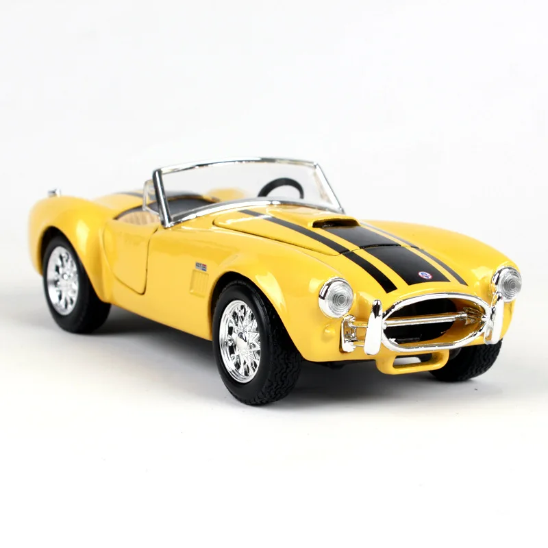 Моделирование 1:24 1965 Shelby Cobra 427 металлический сплав модель автомобиля коллекция и