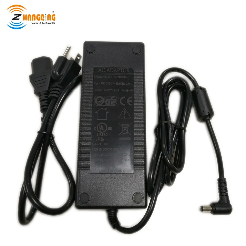 ZQ GPOE 12 24v120w гигабитный POE Порт питания через Ethernet Инжектор для Mikrotik и Ubiquiti с 24v 120w AC