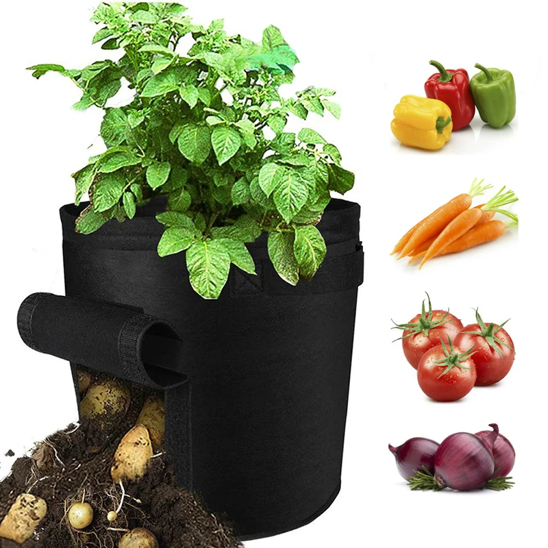 DIY растительный мешок для выращивания растений плантаторов помидор картофель