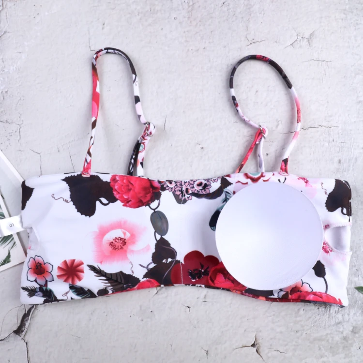 Floral Print Bikinis 2019 New Swimwear Women Swimsuit Beach Bathing Suit Maillot De Bain Femme Biquini Sexy Brazilian Bikini Set | Спорт и