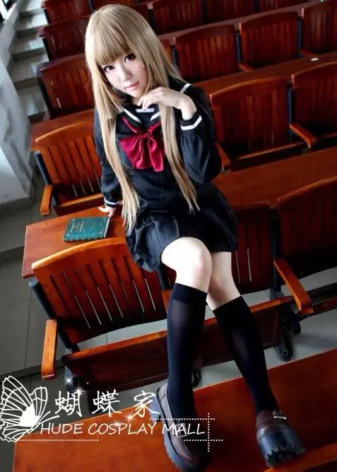 Аниме Blast of Tempest fuwa aika Косплей Костюм Платье школьная форма на заказ любой размер |