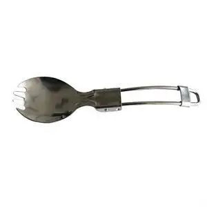 Складная вилка ложка для пикника из нержавеющей стали|spoon stainless|spoon forkspoon outdoor |