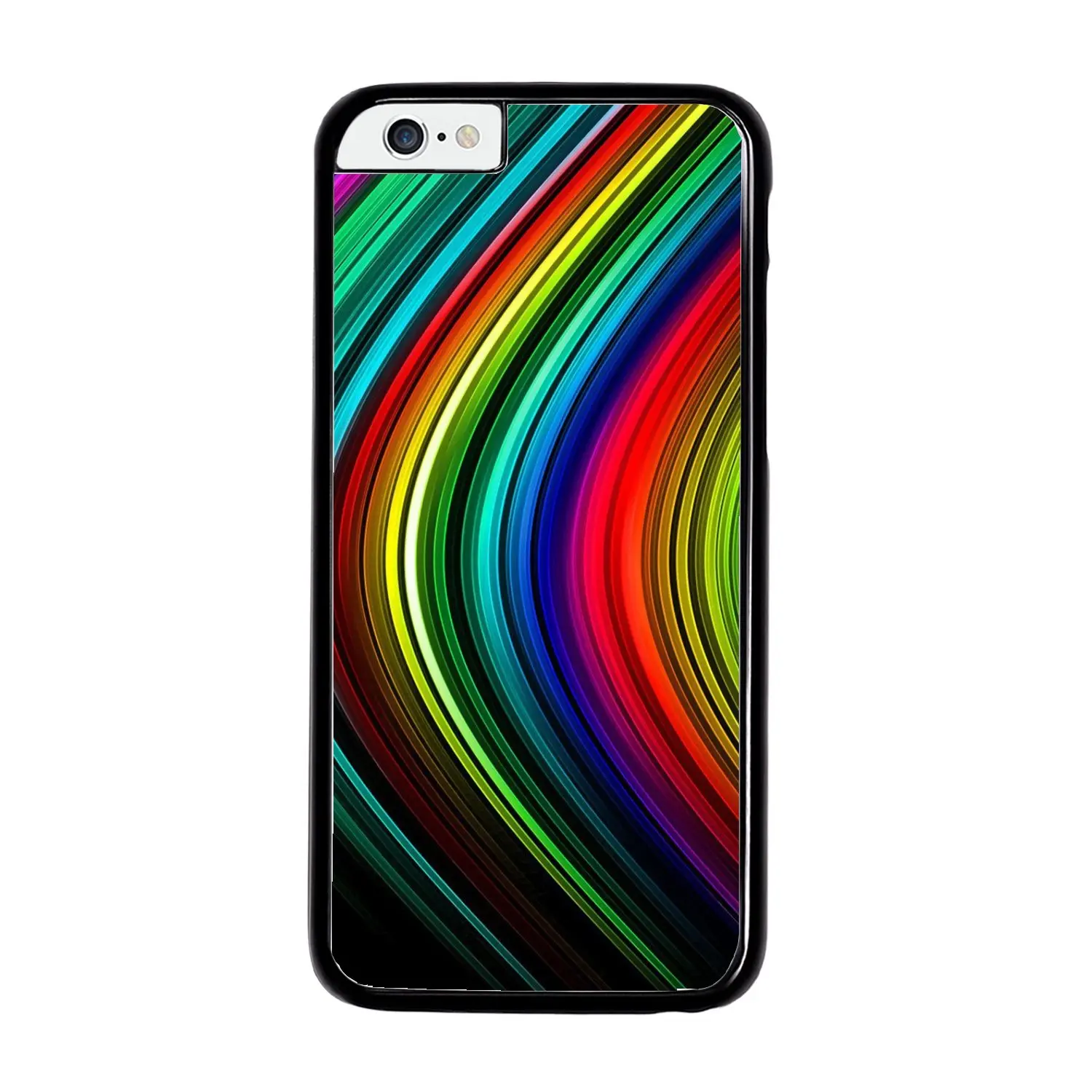 Новые Пк Протектор Hard Cover Радуга Линии Чехол Для Lg G4 Stylus/G4 Мини/Iphone 5/5c/5s/6/6 S/6 S Plus/7/7