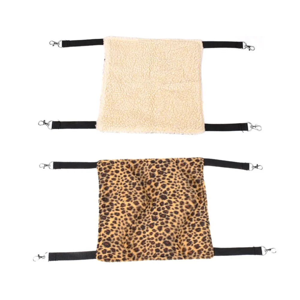 Hoopet 1Pcs Cat Dog Hammock Hanging Bed Leopard Print Small Cats Animal Mats Cage Playing Pet Toy | Дом и сад