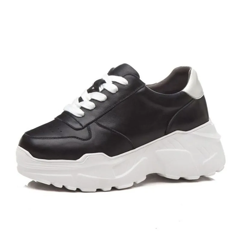 Женские кроссовки на толстой вулканизированной подошве ZALAVOR однотонные