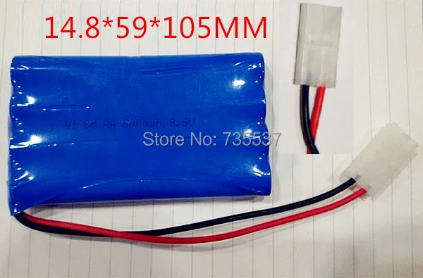 2 шт. Ni-Cd Аккумуляторов AA 9.6V800MAH С Беспроводной phonesbattery Или игрушечный автомобиль |