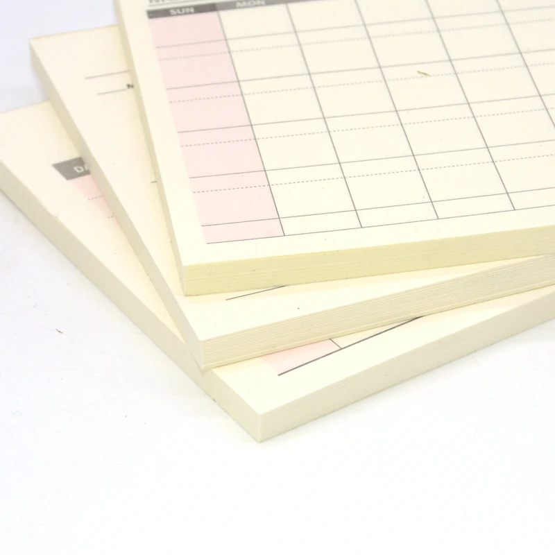 Еженедельный планировщик месяцев записная книжка Bullet Journal Small Agenda Check List School Mini Notizbuch Planificador menary