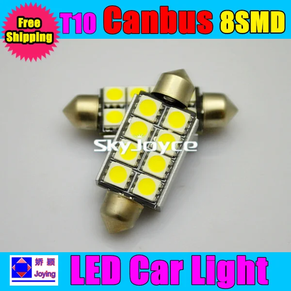 50 шт./лот гирлянда canbus тепловой плавник 8 SMD 5050 безотказные гирлянды светодиодные