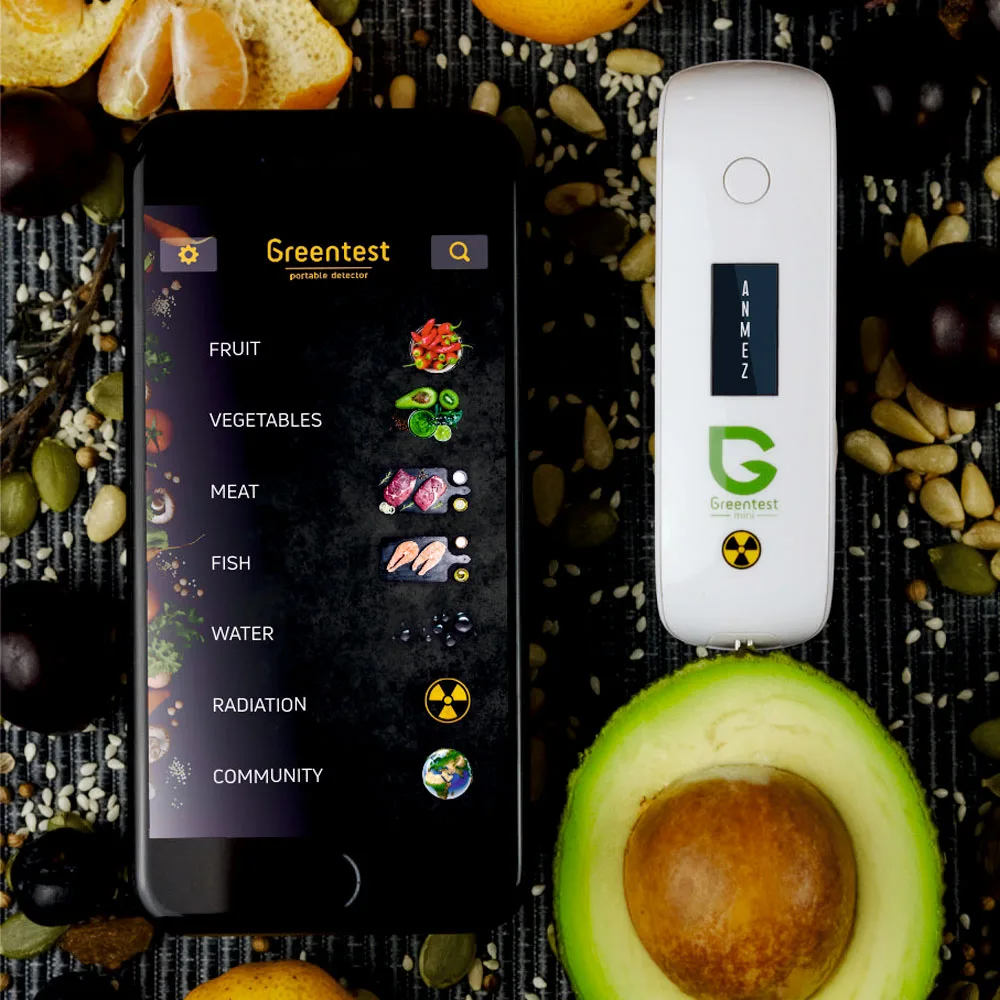 Greentest ECO Mini излучение/твердость воды/нитратный тестер диетических нитратов