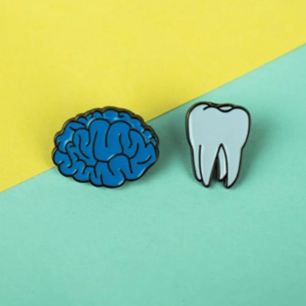 2020 модная женская брошь Европейский и американский орган jun teeth eyes маленькое