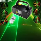 Лазерные линии ESHINY R  G, сканирование луча, пульт дистанционного управления, DMX, DJ, танцевальный бар, дискотека, кофе, Рождество, семейная вечеринка, световой эффект, сценическое световое шоу N7B124