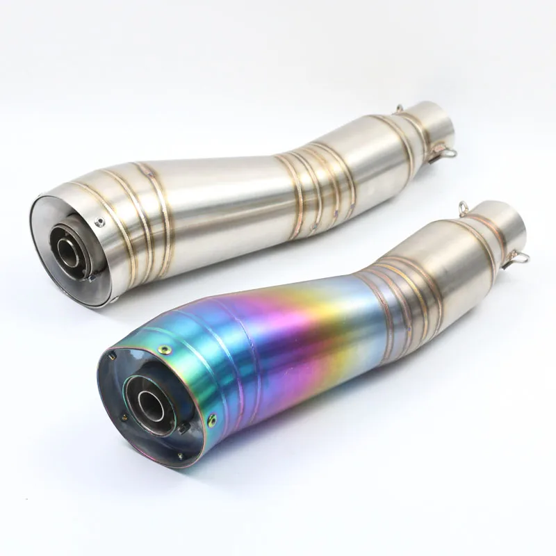 

51 мм на входе GP Универсальный мотоцикл Выхлопная Модифицированная Муфельная труба с подвижным дБ убийца для CB400 600 CBR600 1000 YZF AK047