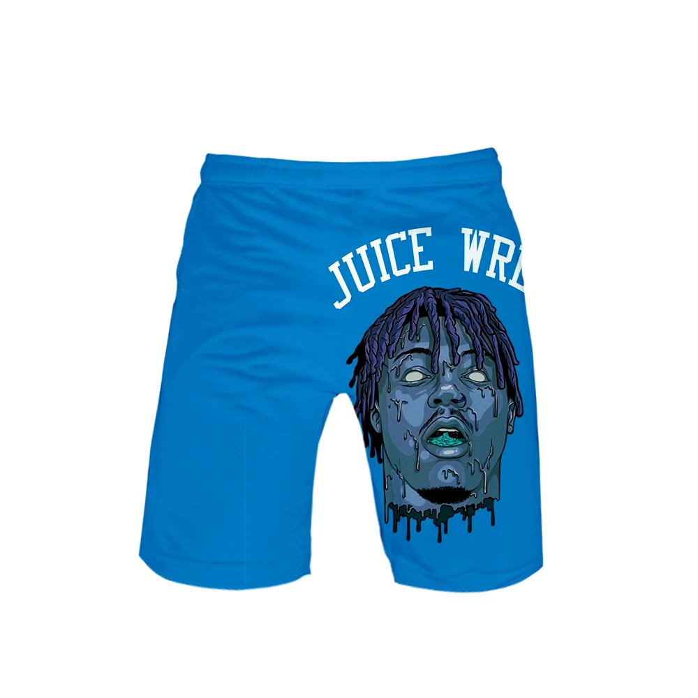 Шорты Rapper Juice WRLD мужские летние в стиле хип-хоп ловушка для эмо светящиеся мечты