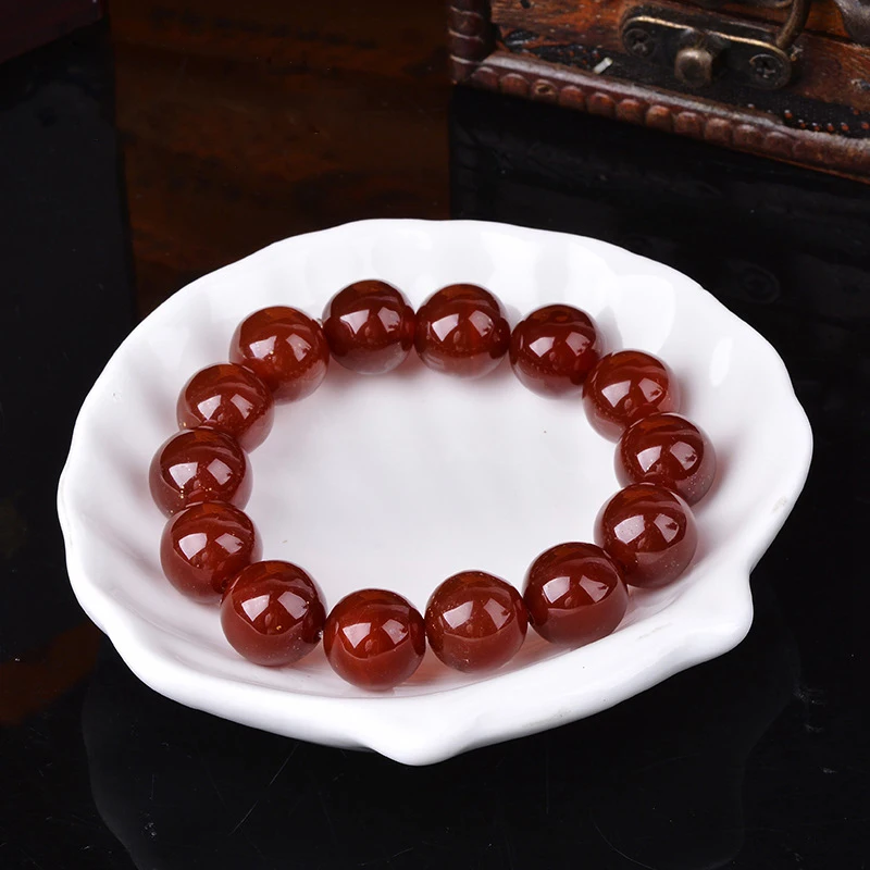 

Fashion Red Bracelet Natural Stone Lap Bracelets Jewelry Charm Beads Bracelet Gifts NASSBORO