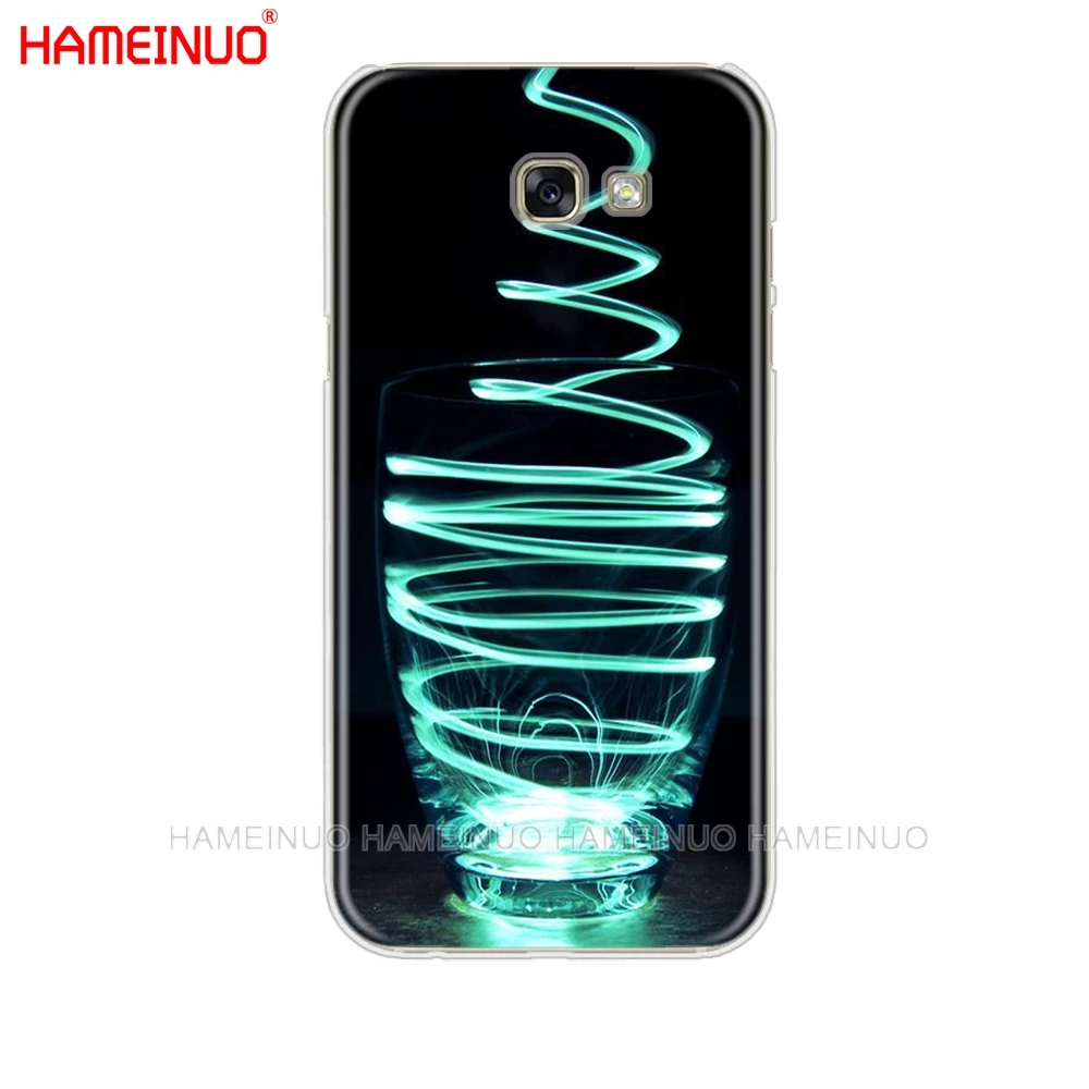 HAMEINUO Неон с принтом Чехол для мобильного телефона Samsung Galaxy A3 A310 A5 A510 A7 A8 A9 2016 2017