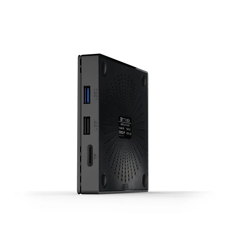Смарт ТВ-бокс S8 MAX Plus Android 9 0 RK3328 двухдиапазонный 2 4g/5 0g WIFI 4 Гб 64 3D 4K HD 100M LAN USB3.0