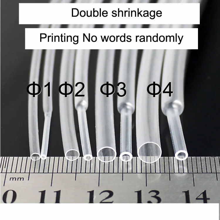 Заводская Продажа термоусадочные трубки диаметром 1 5 мм изоляционные 2:1 разных