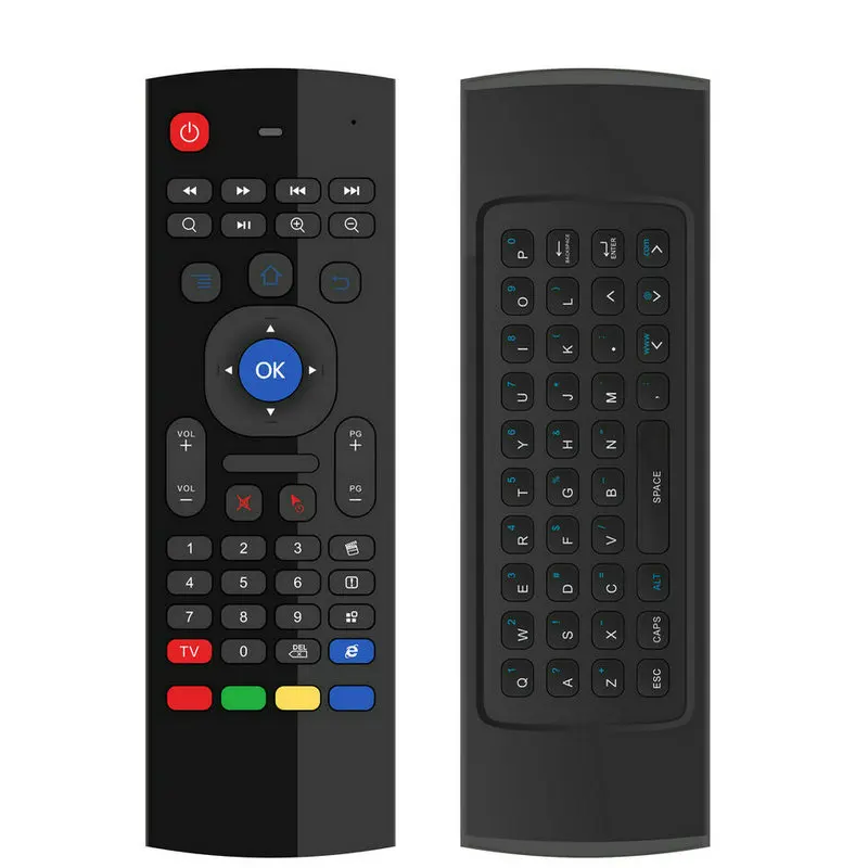 Tikigogo 2,4G MX3 Pro Клавиатура с подсветкой Air mouse русская Голосовая 5 IR обучающая для Android Smart tv Box ноутбук ПК Пульт дистанционного управления