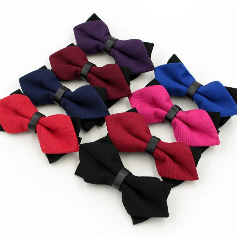 мужской галстук бабочка однотонный для свадеб к смокингу 8 цветов|bowtie clips|bowtiesbowtie
