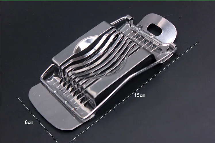 Из нержавеющей Стали Кухонные Гаджеты Вареное Яйцо Срез Резак Разделе Грибами