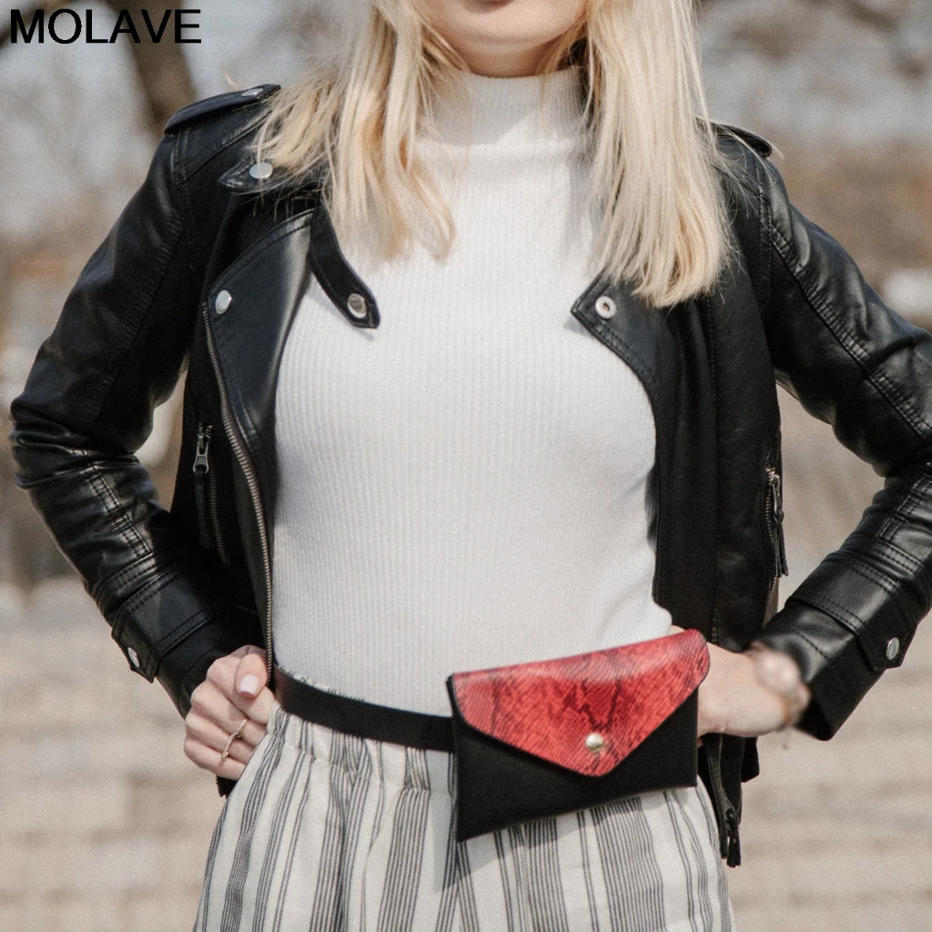 MOLAVE, сумки на плечо, модные женские, для улицы, серпантин, на застежке, сумка-мессенджер, Спортивная нагрудная сумка, змеиная кожа, кошелек, сумки на ремне, Pouch7MAY21