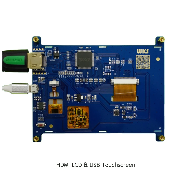 HF 800*480 HD HDMI 5 дюймов USB сенсорный экран дисплей TFT ЖК-панель модуль для Banana Pi Raspberry Pi 2 Raspberry Pi 3 Model B/B