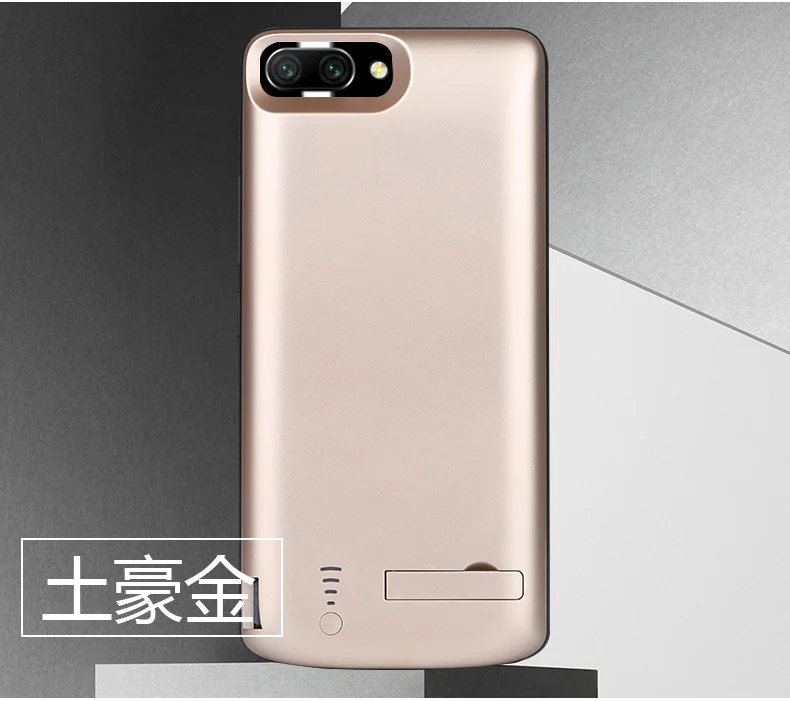 gold Чехол для аккумулятора huawei Honor 10, 6500 мА/ч, внешний чехол для зарядного устройства, чехол, внешний аккумулятор для huawei Honor 10, чехол для аккумулятора - Цвет: gold
