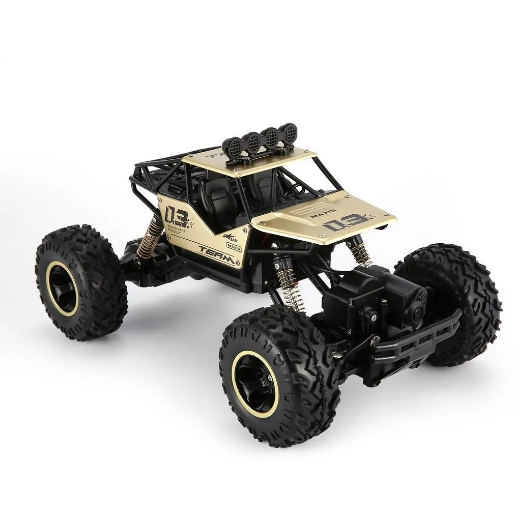 1/16 2 4 ГГц Корпус Корпуса из сплава Rock Crawler 4WD двойной двигатель дистанционное