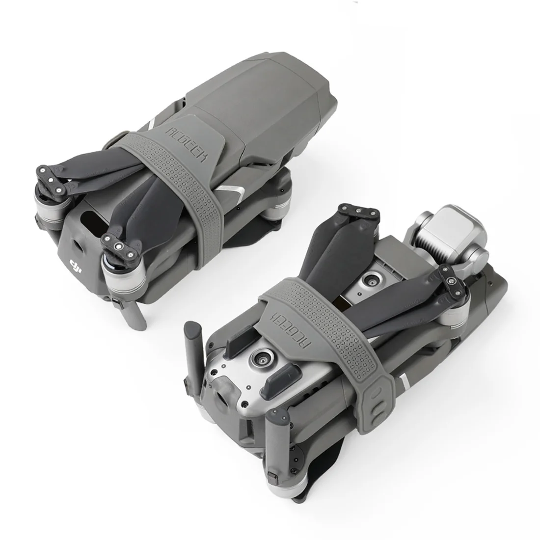 Силиконовый нож держатель фиксатор защитный пропеллер фиксатор для DJI MAVIC 2 Pro/Mavic 2 Zoom Drone протектор RC БПЛА наборы Серый